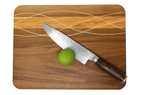 Handmade Woven Cutting & Serving Board